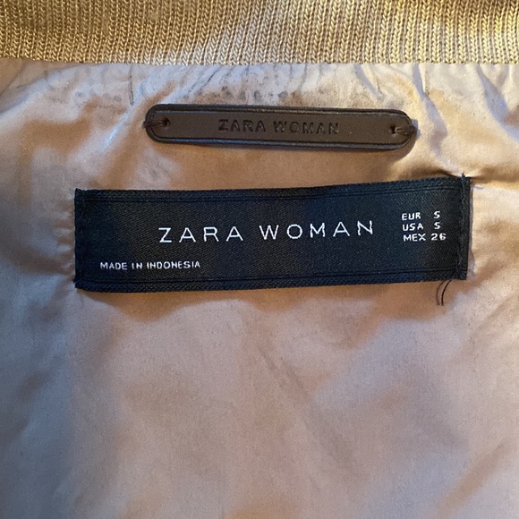 Tan Zara Puffer Vest - Picture 4 of 6